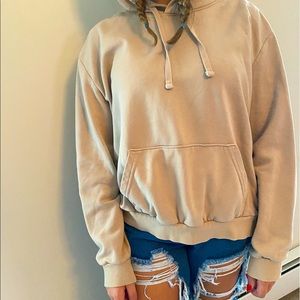 Beige h&m hoodie